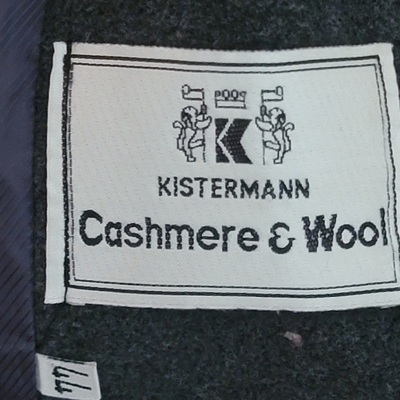 Kistermann Women's gray Cashmere & Wool Trench Coat size 44 - Picture 10 of 14